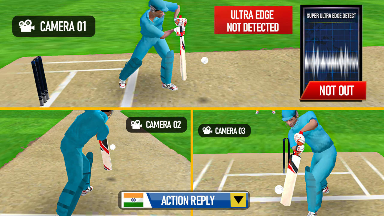 Screenshot of Cricket Game: Bat Ball Game 3D