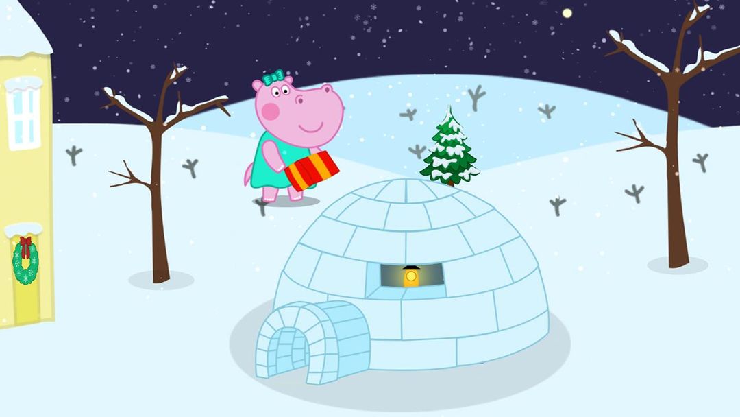Hippo: Christmas calendar ภาพหน้าจอเกม