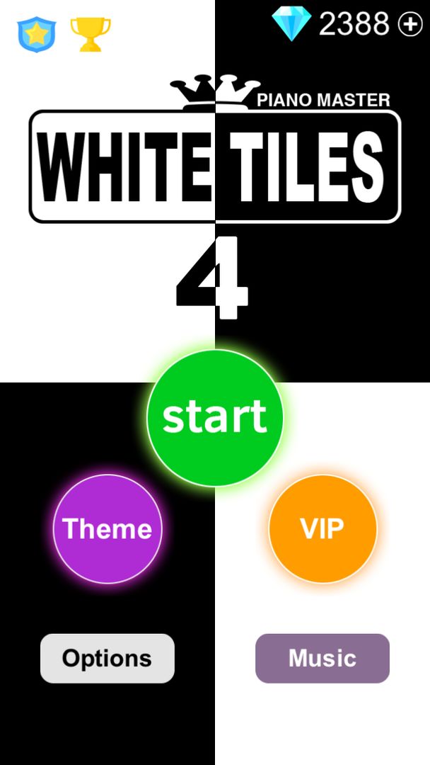 White Tiles 4 : Piano Master 2 게임 스크린 샷