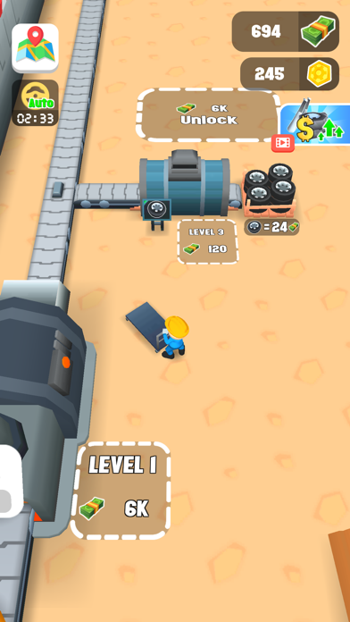 Giant Excavator Game Screenshot