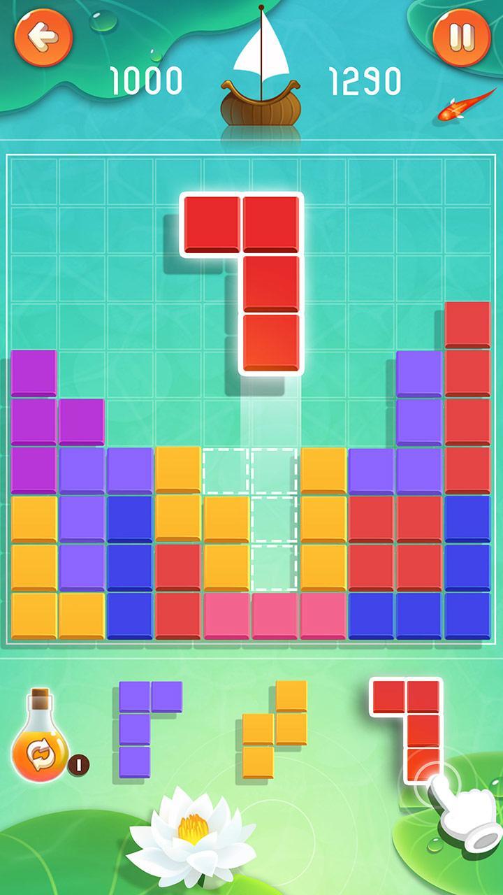 Скриншот игры Block Puzzle