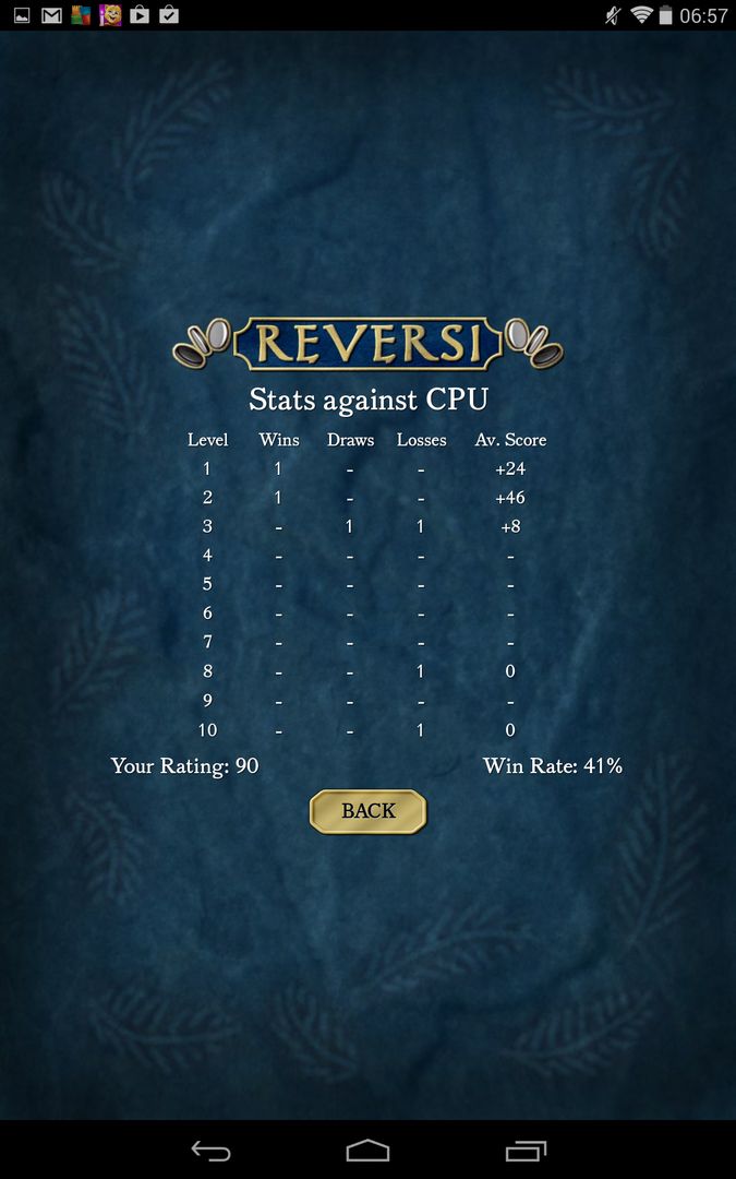 Reversi Pro screenshot game