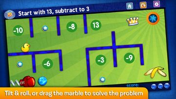 Скриншот игры Marble Math Junior