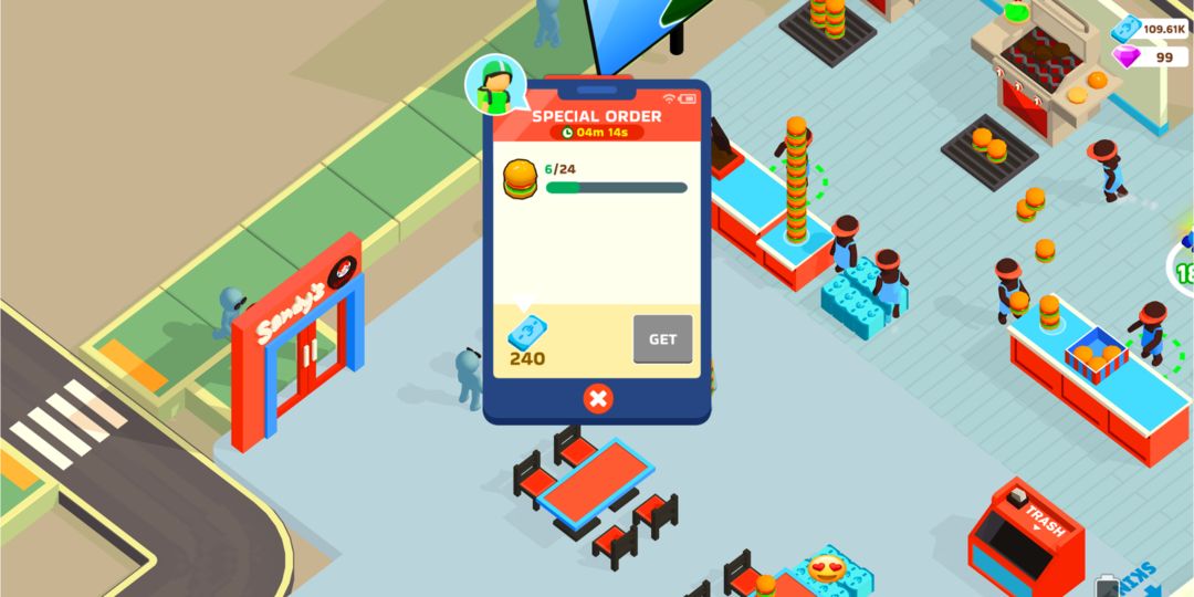 Screenshot of Burger Please!
