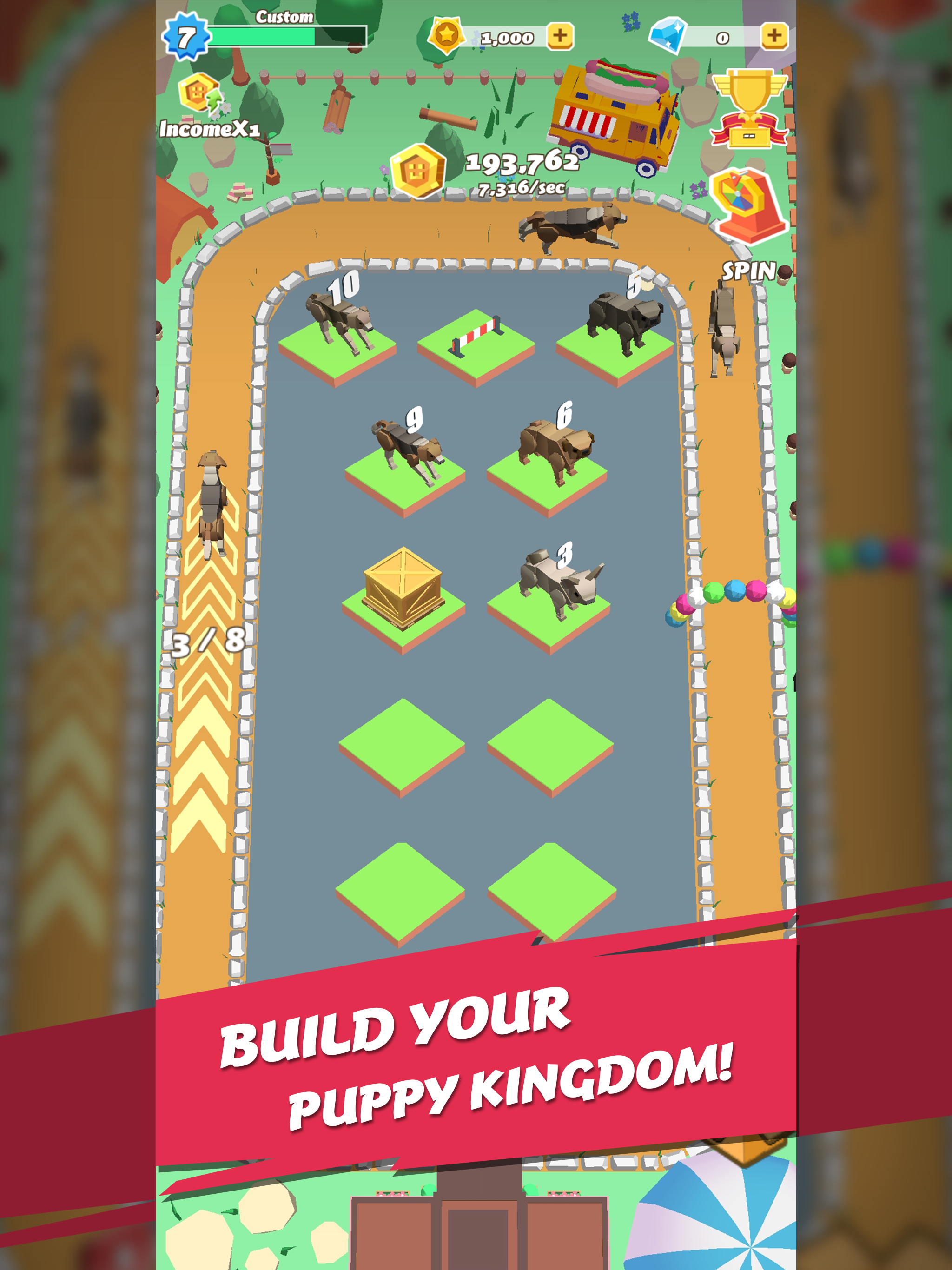 Running Puppy Game Screenshot