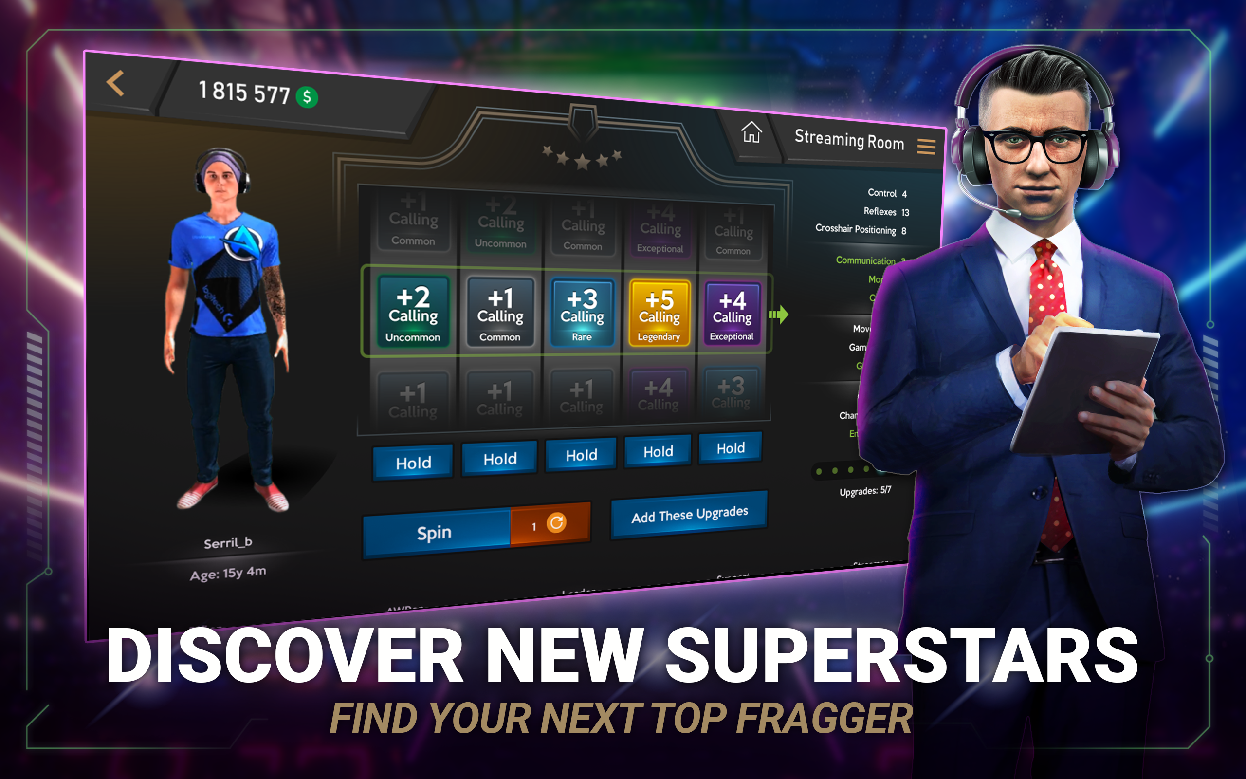 FIVE - Esports Manager Game Game Screenshot