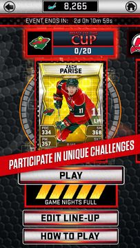 Cuplikan Layar Game NHL SuperCard