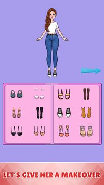 Sweet Paper Doll- Dress Up DIY Game Screenshot