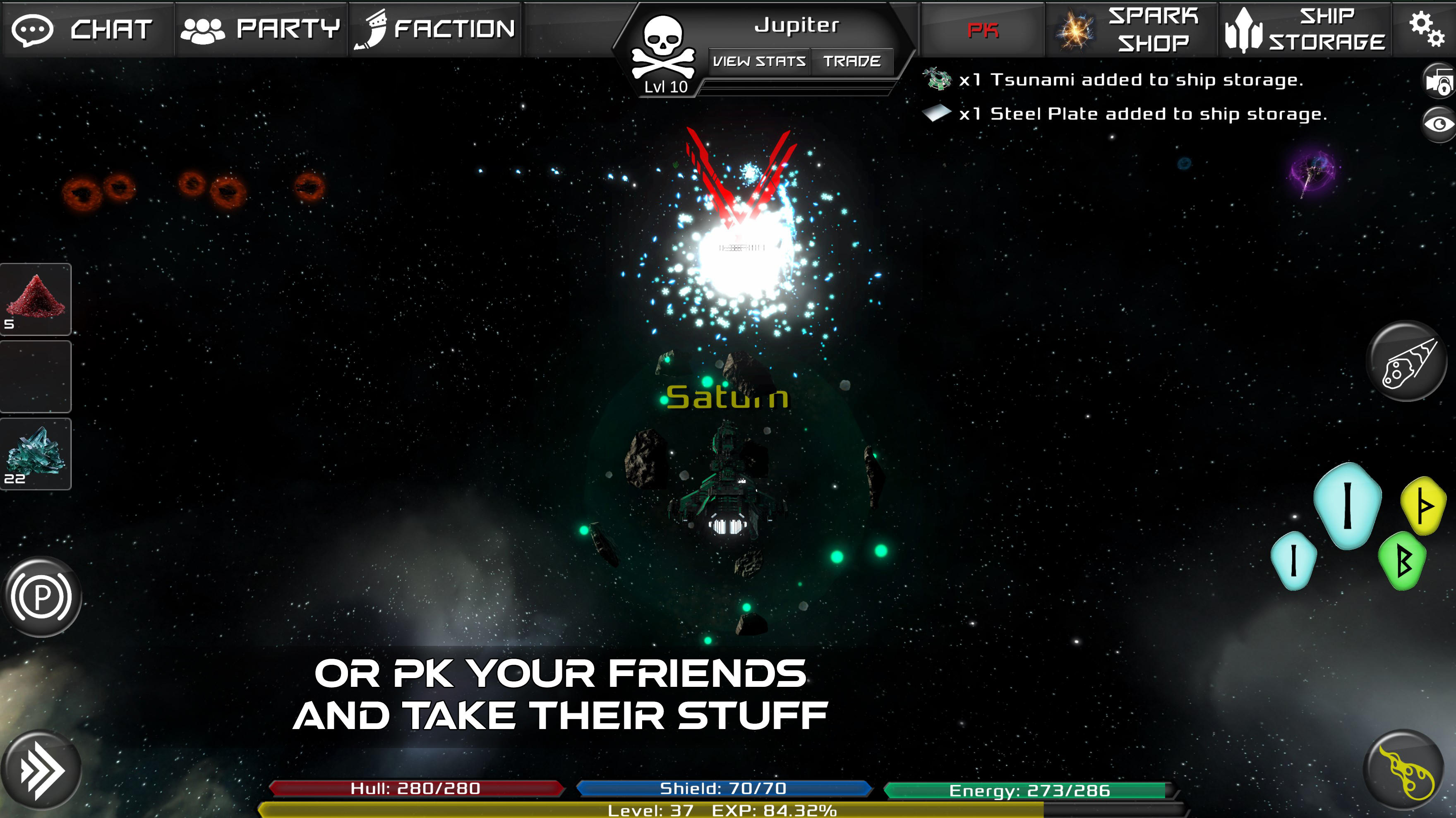 Screenshot of Starheim (Spaceship MMO)