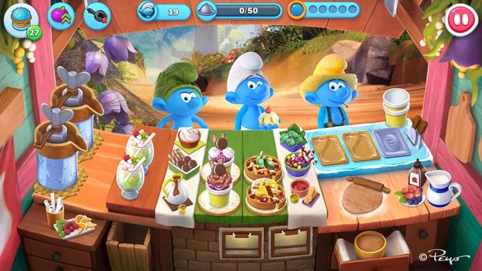 Smurfs - The Cooking Game Game Screenshot