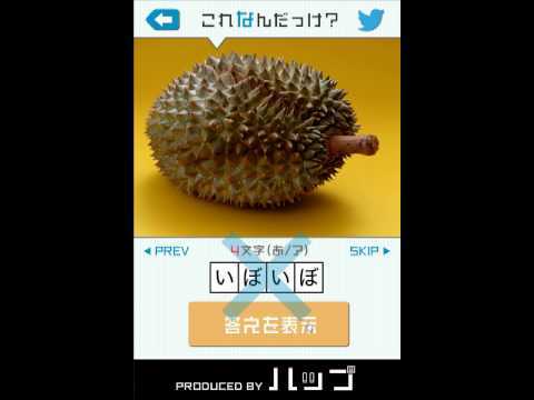 Screenshot of the video of これなんだっけ？