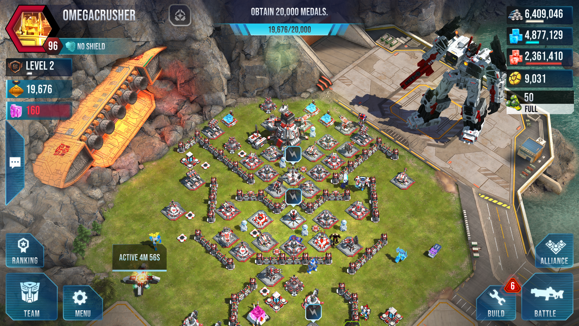 TRANSFORMERS: Earth Wars Game Screenshot