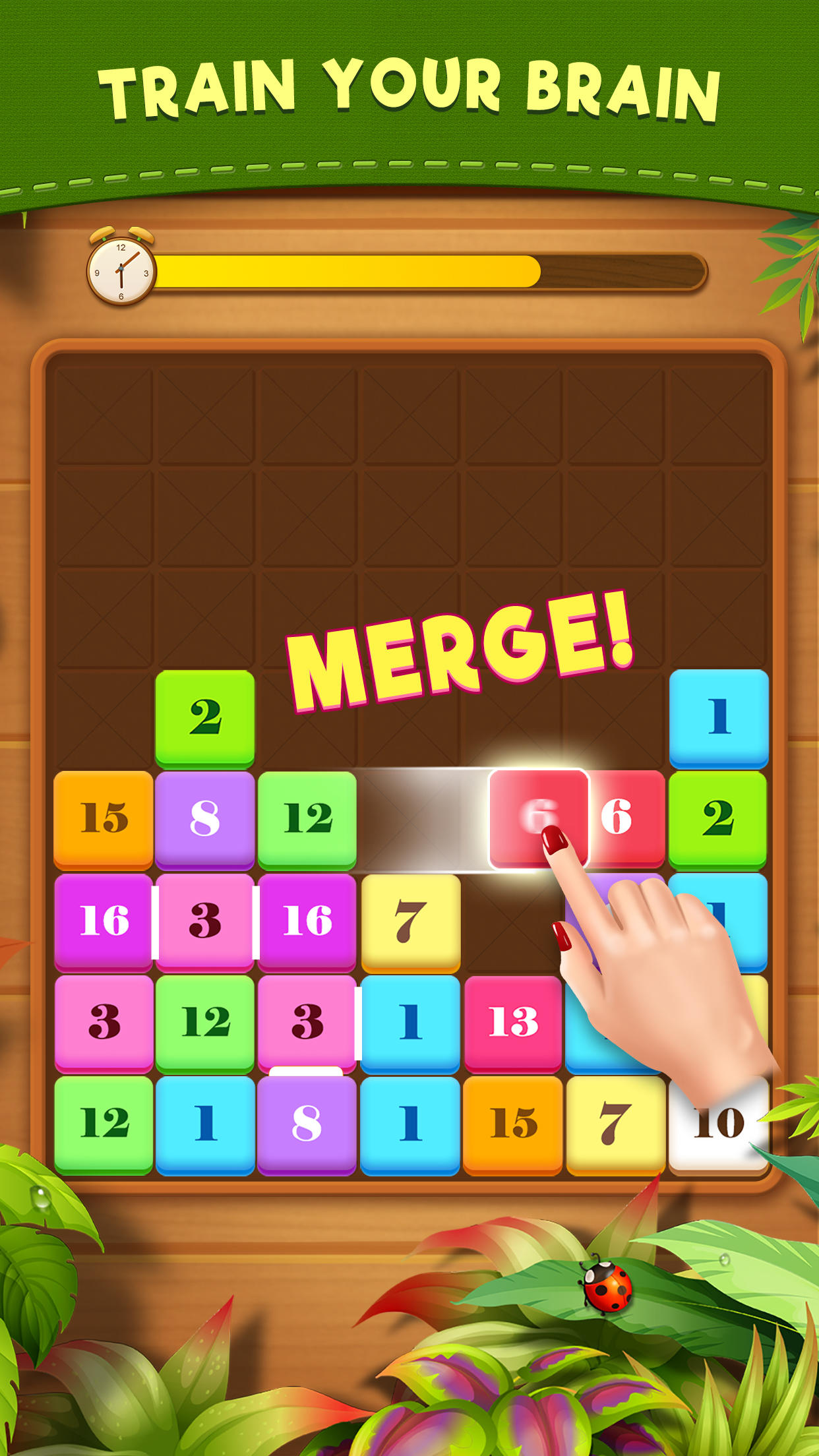 Drag n Merge: Block Puzzle Game Screenshot