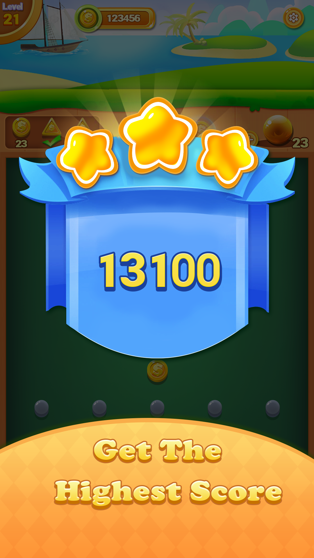 Crazy Ball Drop Game Screenshot