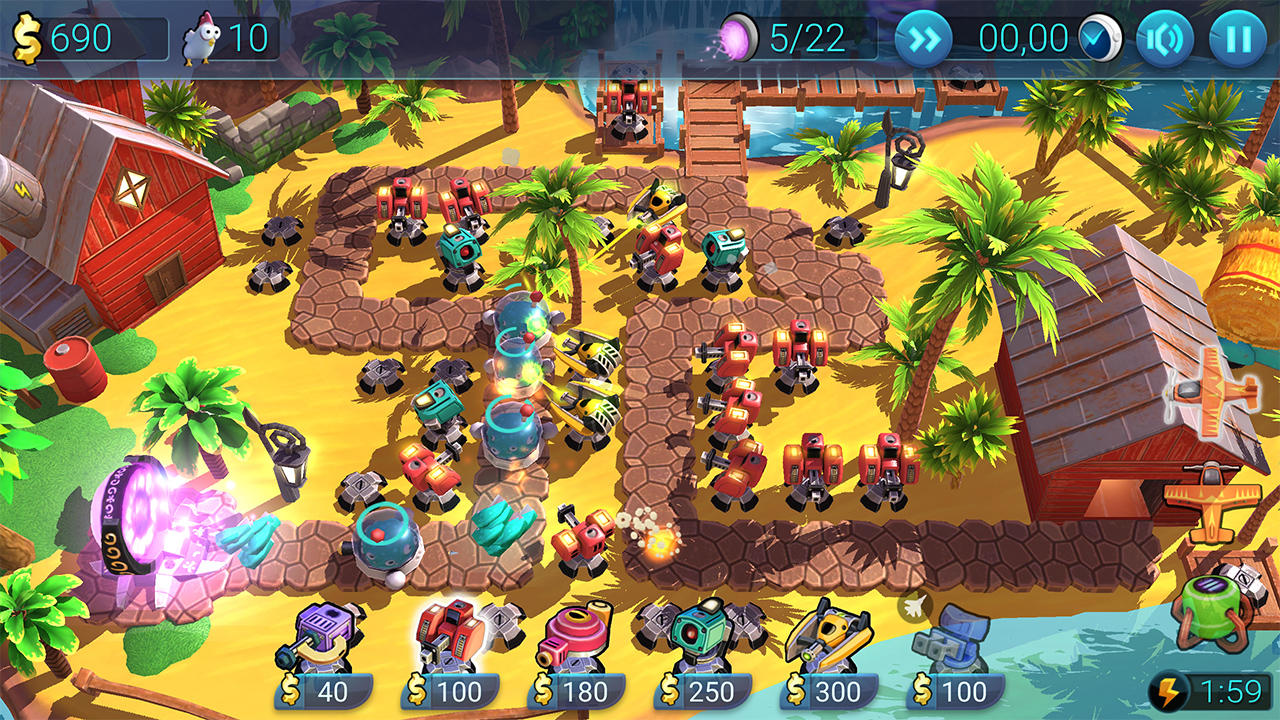 Screenshot 6 of Defenchick: tower defense 
