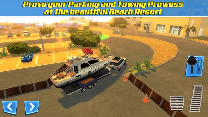 RV & Boat Towing Parking Simulator Real Road Car Racing Driving 게임 스크린샷