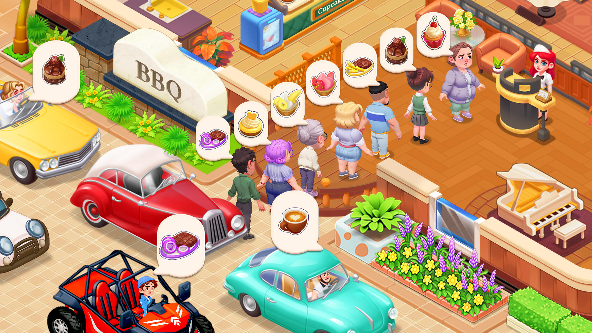 Screenshot of Happy Diner Story
