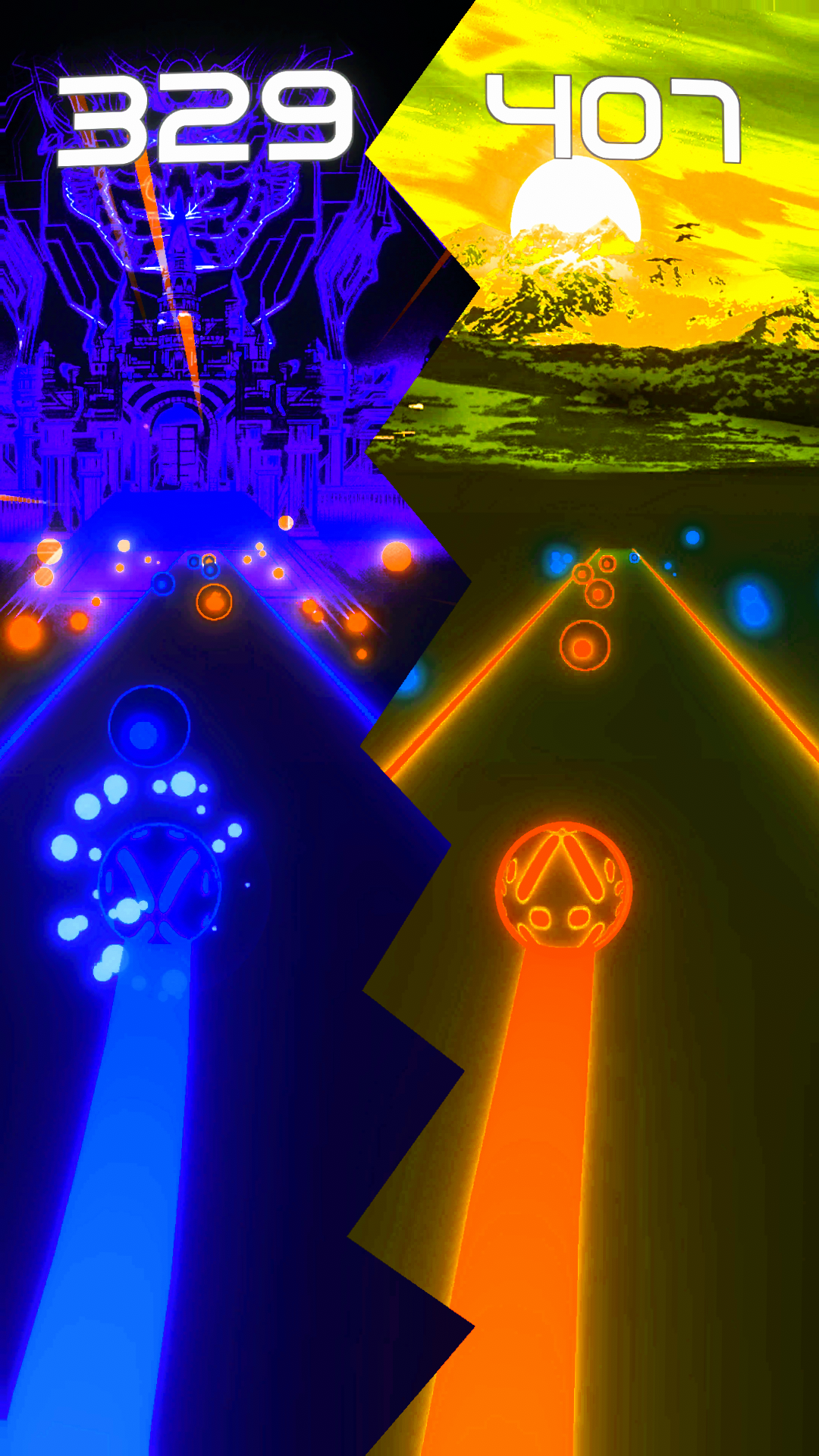Believer Color Road Magic Game Screenshot