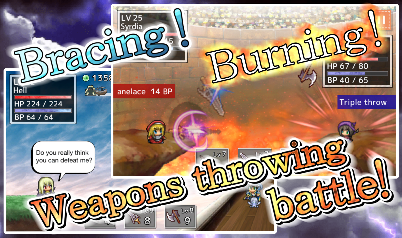 Weapons throwing RPG ภาพหน้าจอเกม