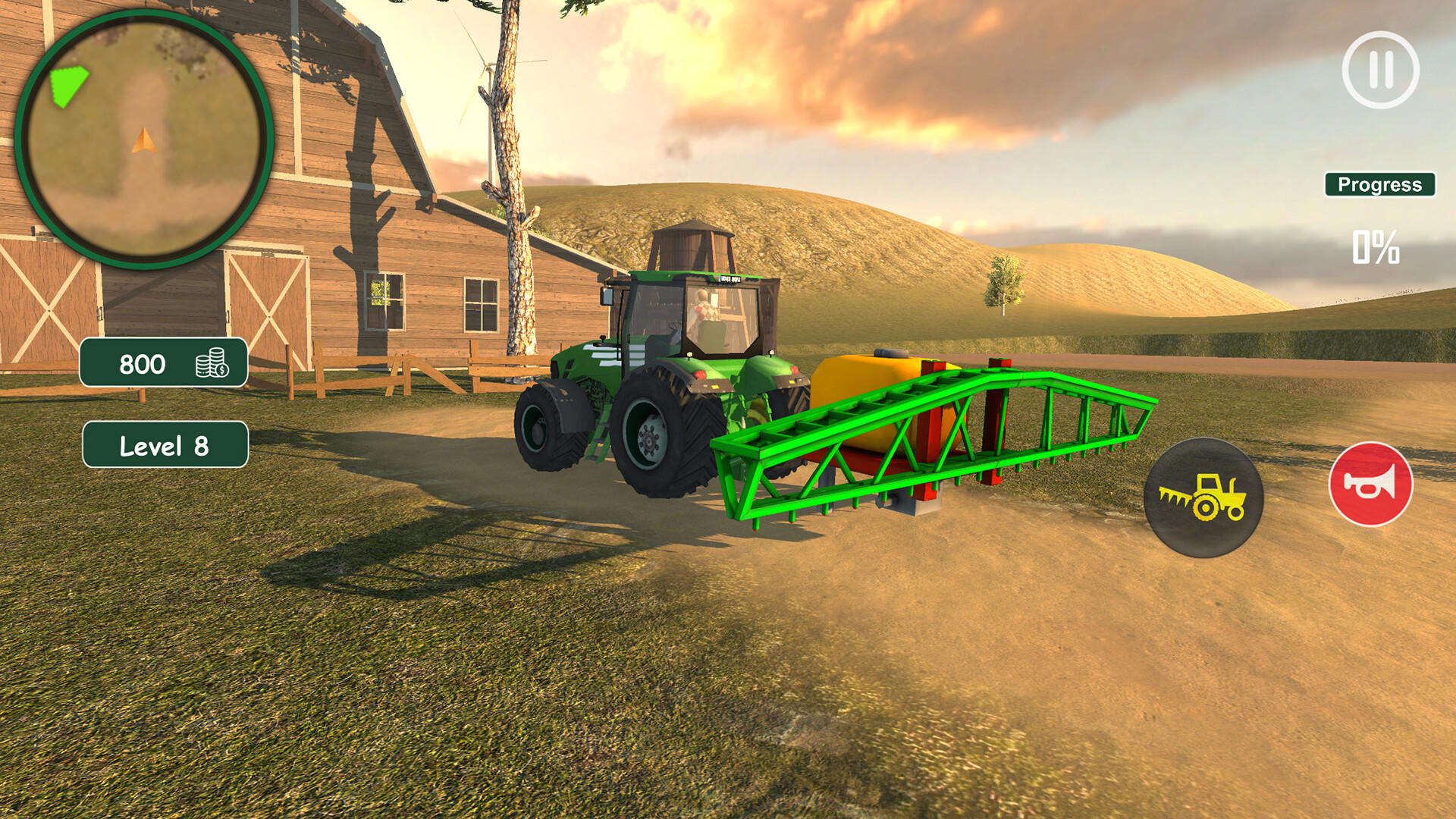 Screenshot of Farming Tractor Simulator: Big Farm
