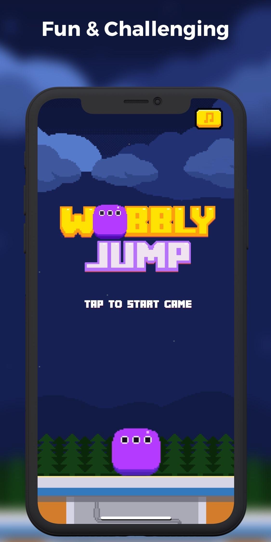 Wobbly Jump遊戲截圖