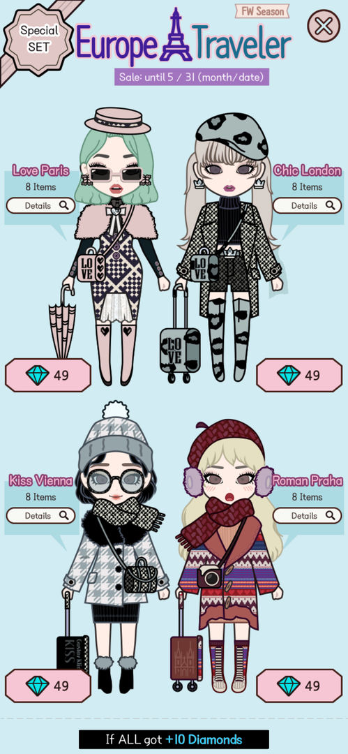 Screenshot of Style Queen : Dress up game