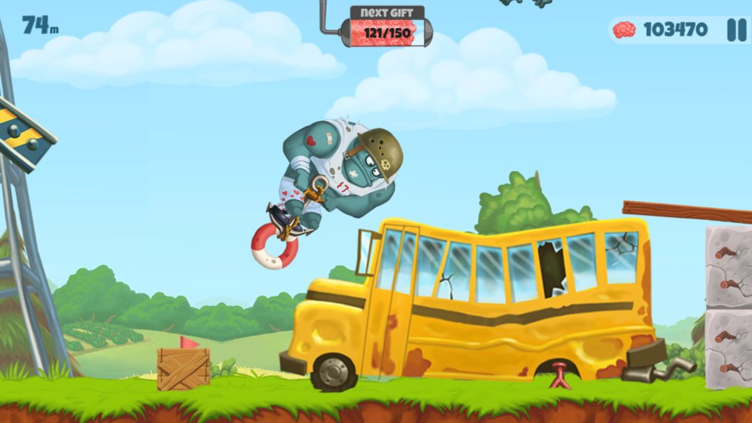Zombie's Got a Pogo screenshot game