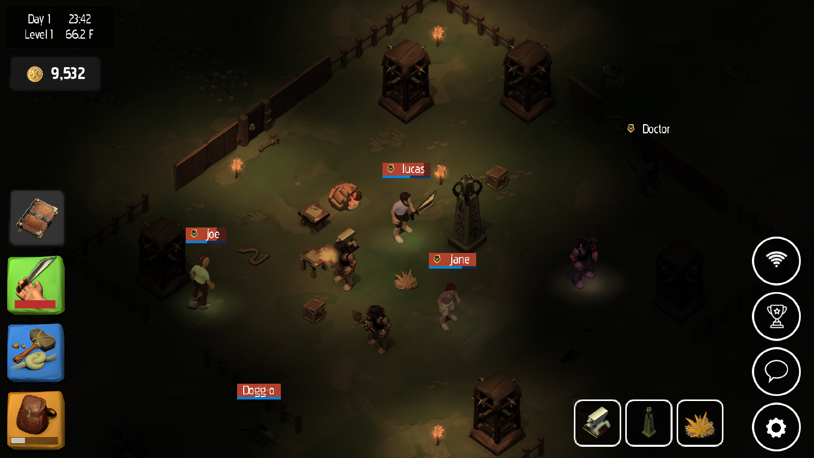 Krafteers Game Screenshot