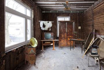 Escape Game Abandoned Building 6 Game Screenshot