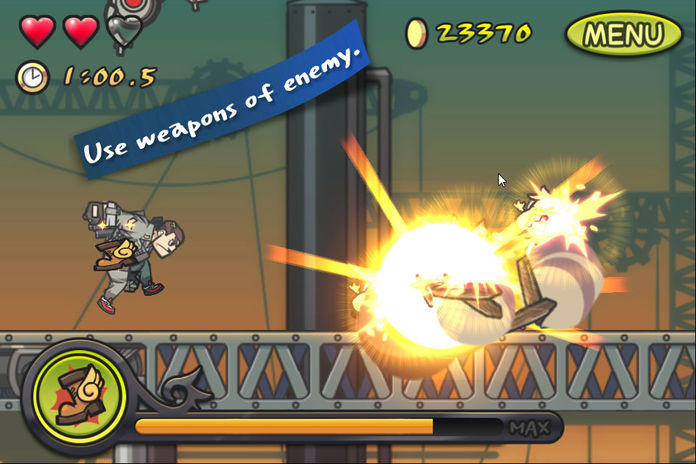IX-Runner Game Screenshot
