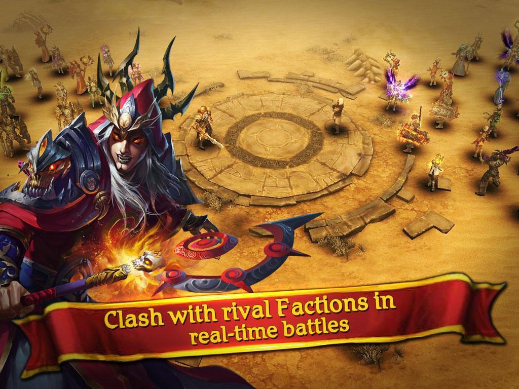 Screenshot of Clash for Dawn: Guild War