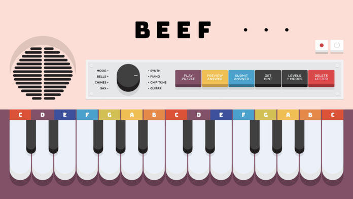Lyrical Letters Game Screenshot