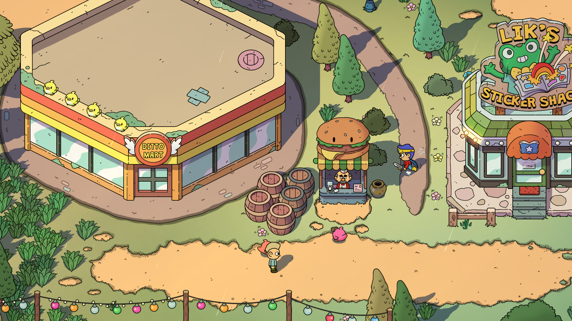 The Swords of Ditto Game Screenshot