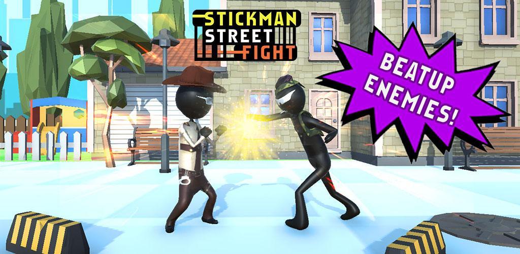 Banner of Stickman Fighter contra gangster de rua 1.1.3