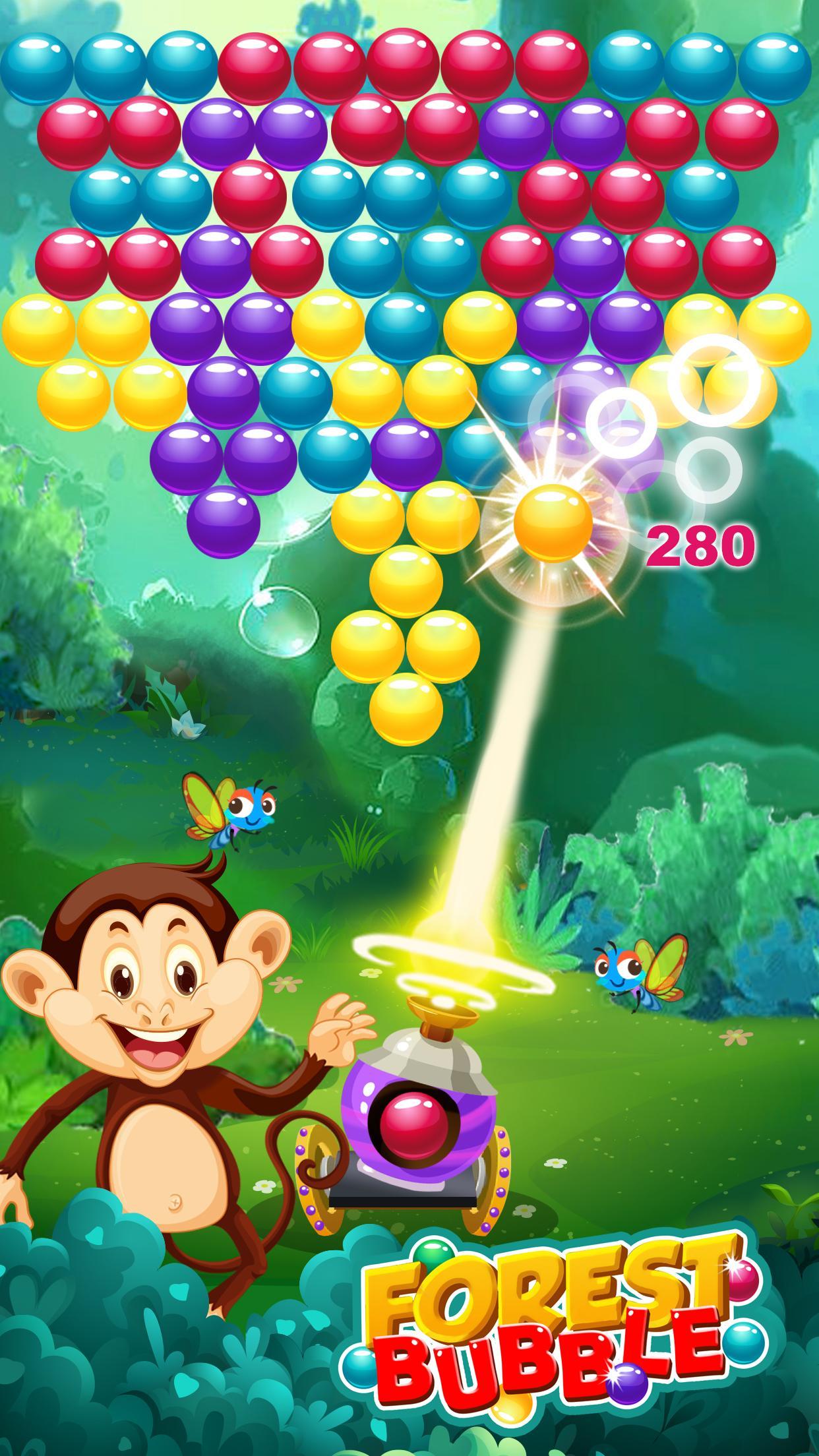 Bubble Forest Game Screenshot