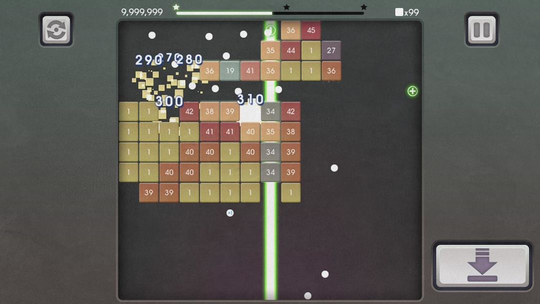 Bricks Breaker Mission screenshot game