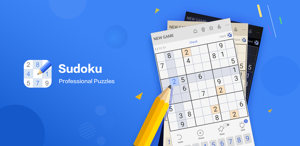 Banner of Sudoku - ល្បែងផ្គុំរូប sudoku បុរាណ 2.1.8