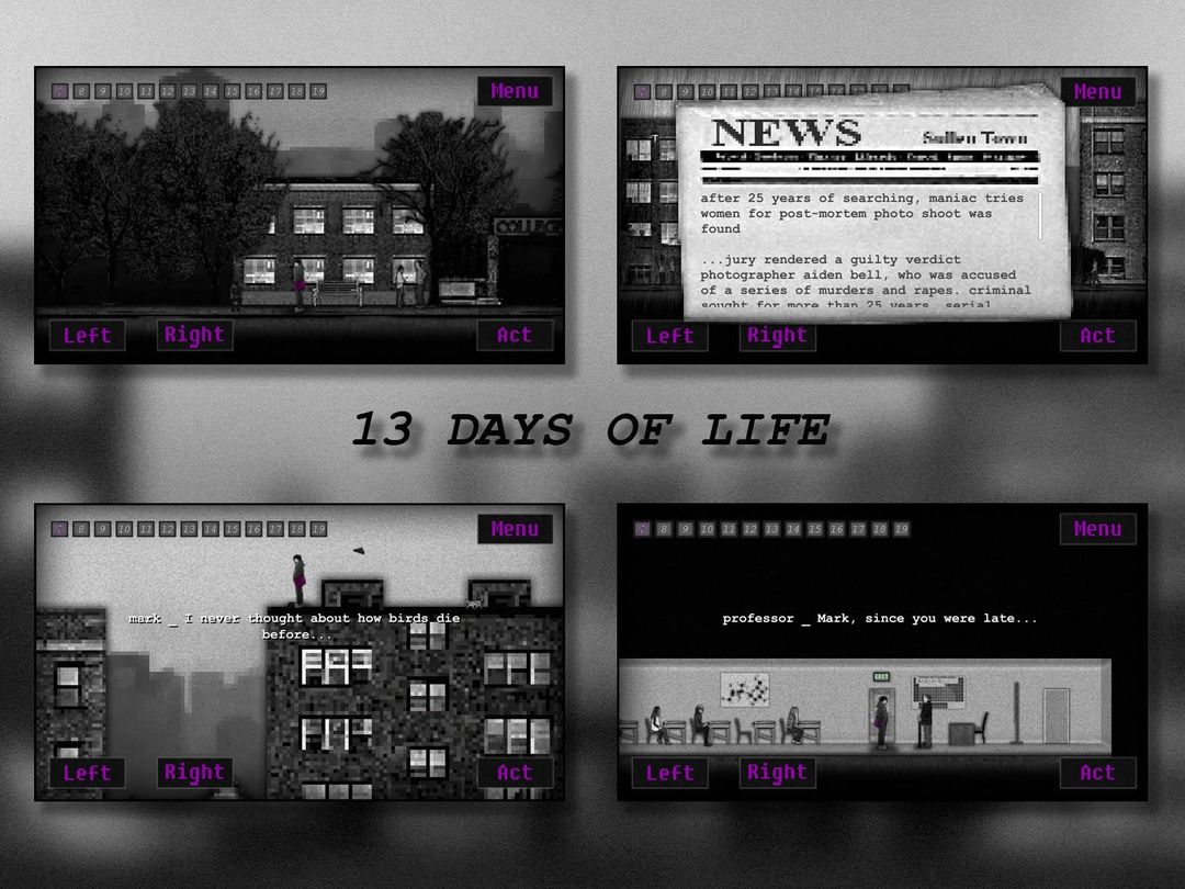 13 DAYS OF LIFE ภาพหน้าจอเกม