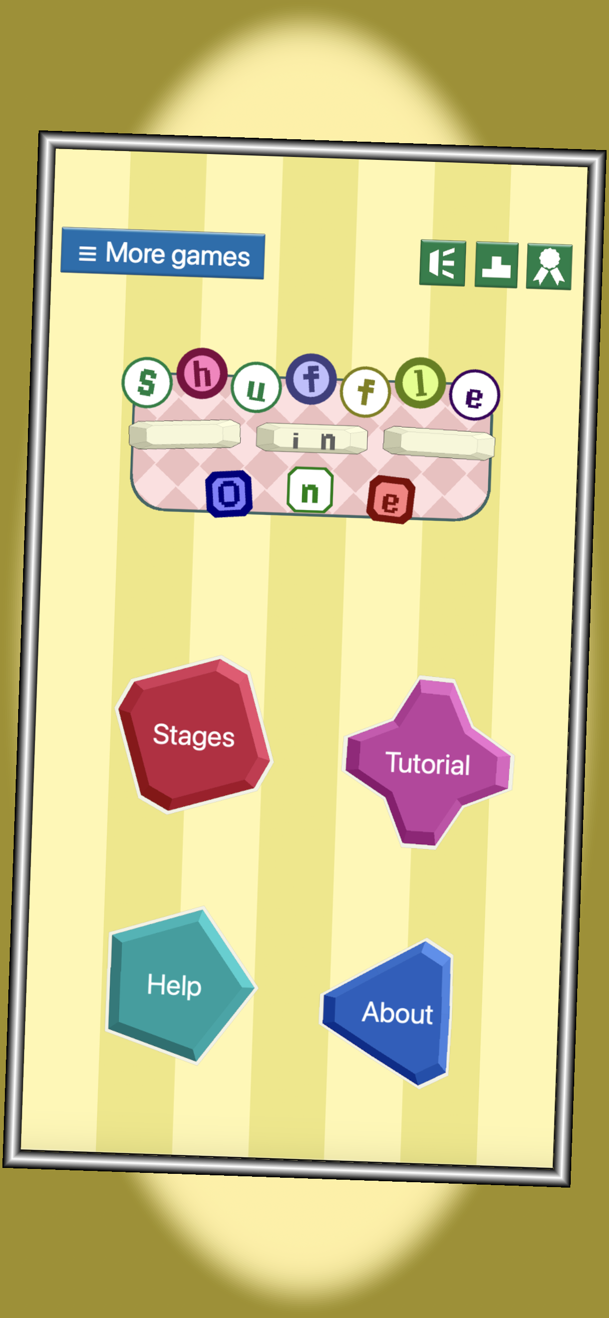 Shuffle in One Game Screenshot