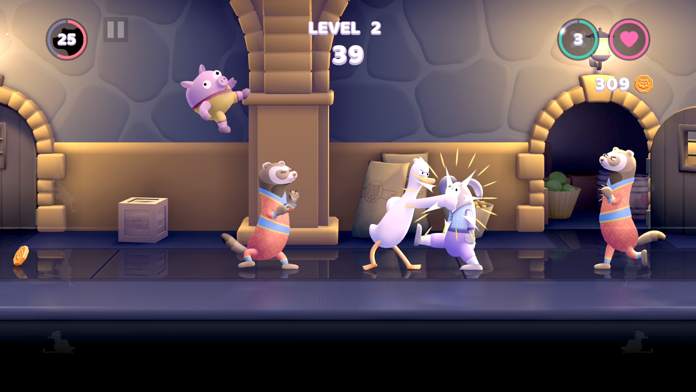 Punch Kick Duck+ Game Screenshot