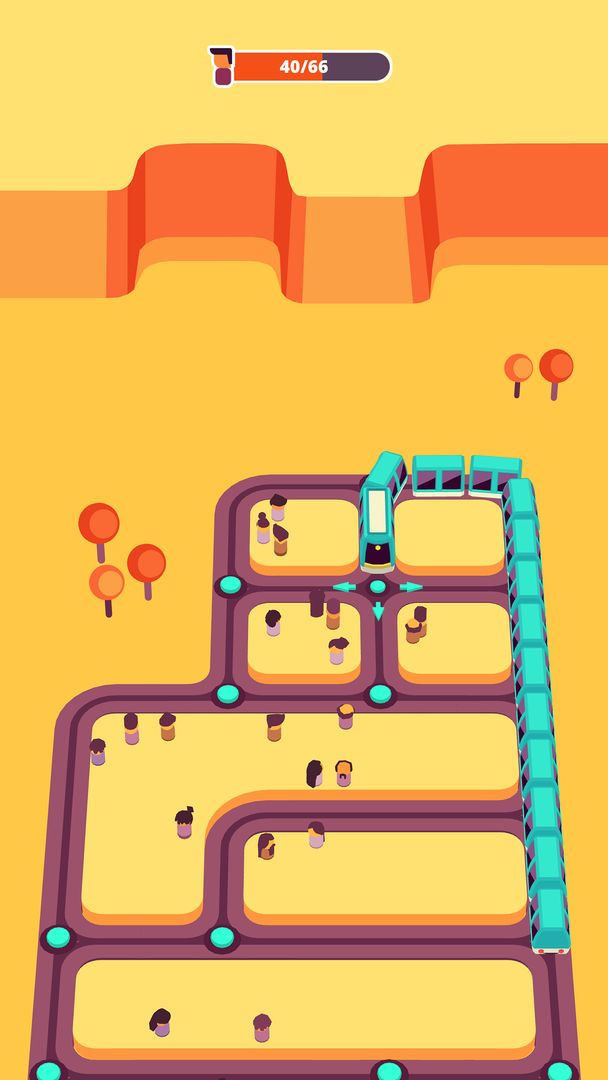 Train Taxi screenshot game