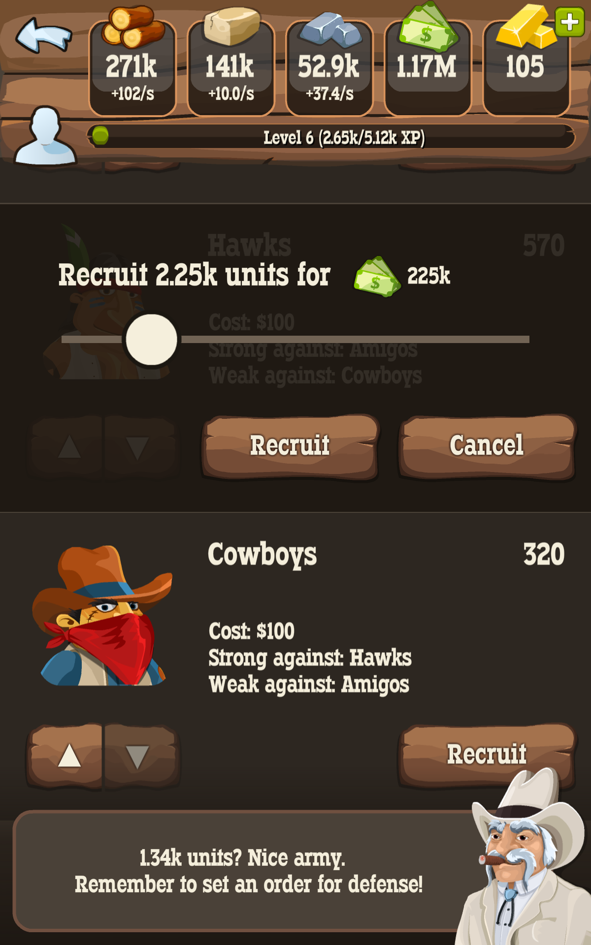 Tap Tap West Game Screenshot