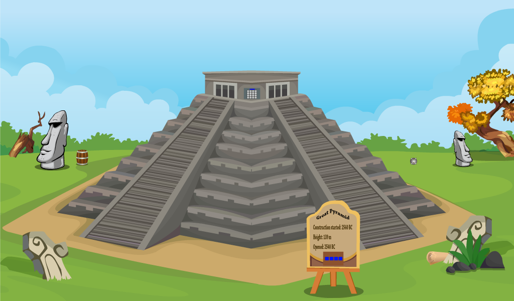 Historian Book Escape Game Screenshot