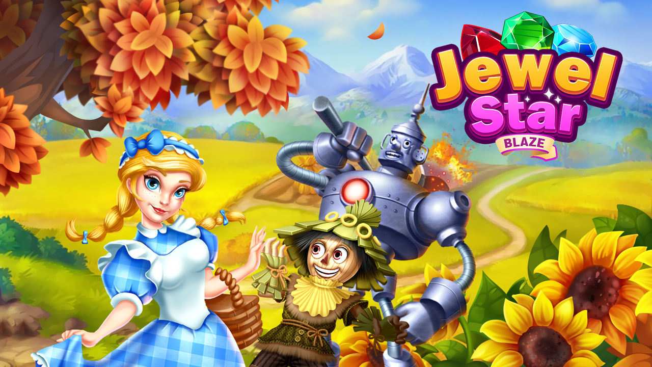Jewels Star: OZ adventure Game Screenshot