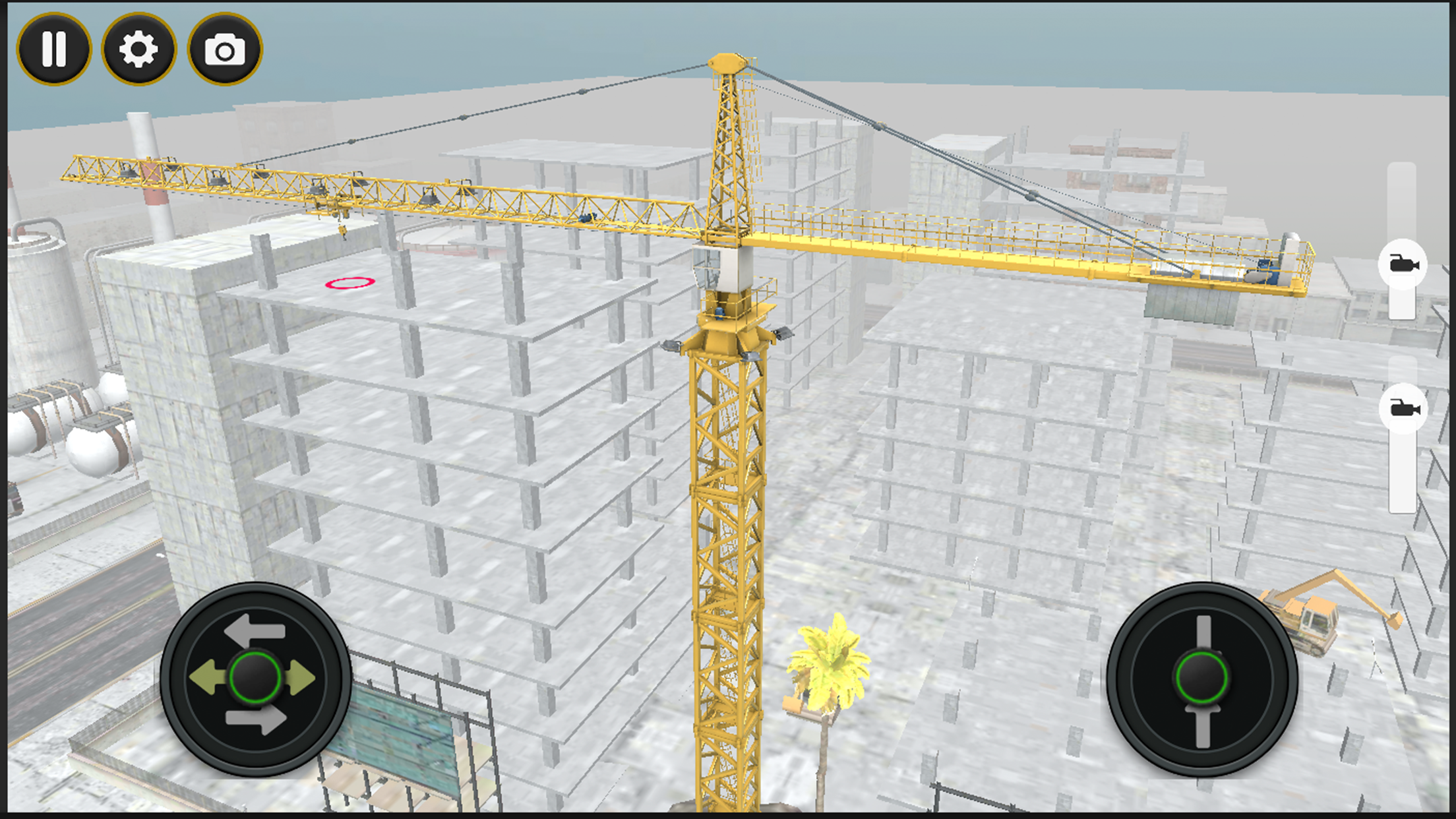 Tower Crane Operator Simulator Game Screenshot