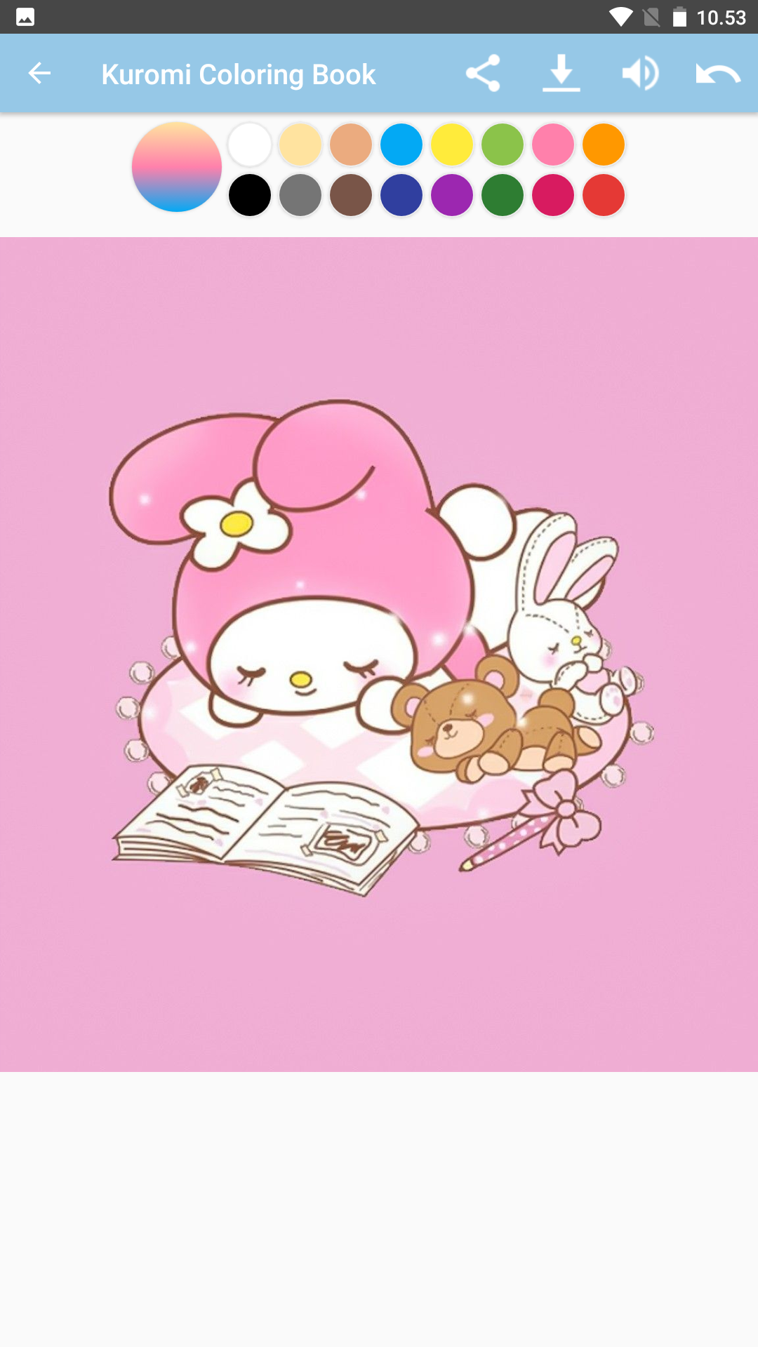 Kitten Sanrio Coloring Book android iOS-TapTap