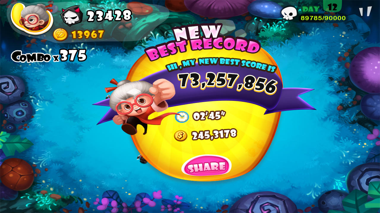 宫爆老奶奶 Game Screenshot