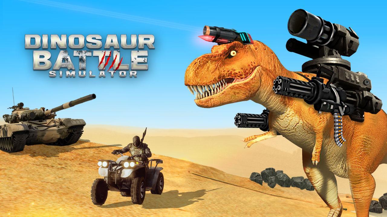 Dinosaur Battle Simulator ภาพหน้าจอเกม