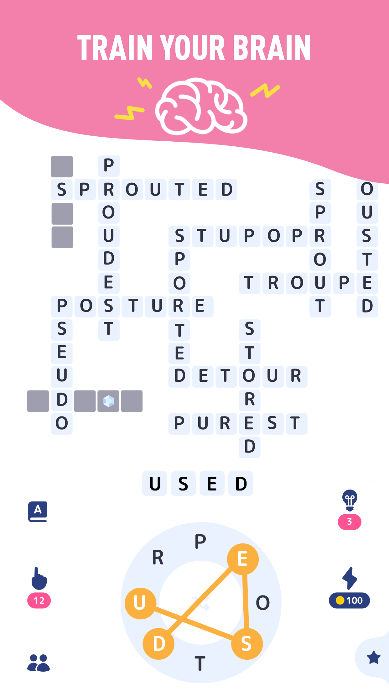 填字游戏好友: 单词搜索 Game Screenshot