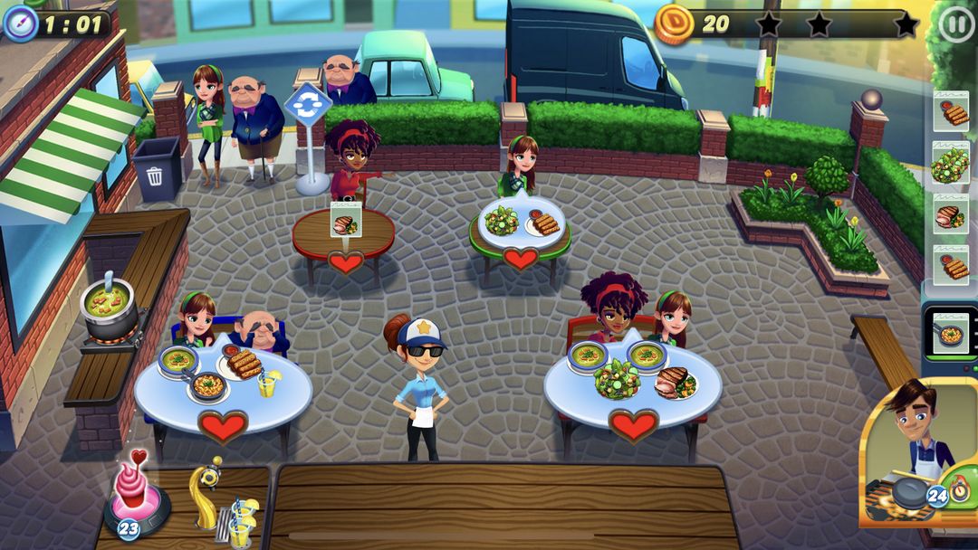 Diner DASH Adventures 게임 스크린 샷